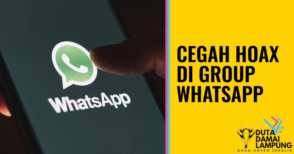 Hoax di Group Whatsapp